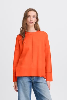 Langarm IHBALLIA Sweatshirt Loose fit