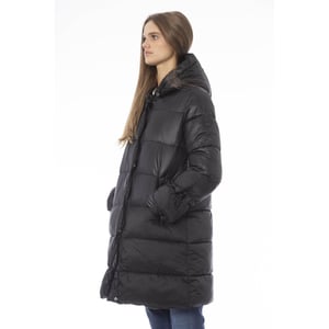 Baldinini Trend Schwarze Nylonjacke