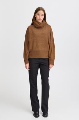 Langarm IHKAMARA Strickpullover Loose fit