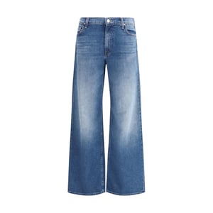 Mother Denim Blau Baumwolle Schlagjeans