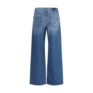 Mother Denim Blau Baumwolle Schlagjeans