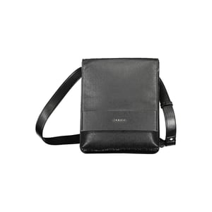 Calvin Klein Schwarze Polyester Herren Umhängetasche