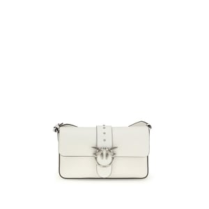 PINKO Weiße Leder-Schultertasche
