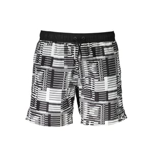 Karl Lagerfeld Schwarze Polyester Herren Badeboxer