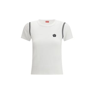 Kenzo Weißes Baumwoll-T-Shirt