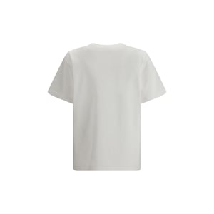 Casablanca Weißes Baumwoll-T-Shirt