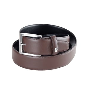 Cavalli Class Braun Leder Kalbsleder Gürtel