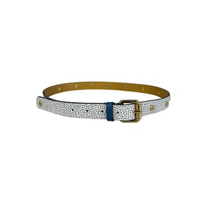 Borbonese Blauer Polyvinyl Damen-Gürtel