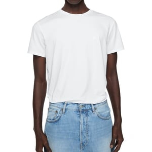 Acne Studios Weißes Baumwoll-T-Shirt