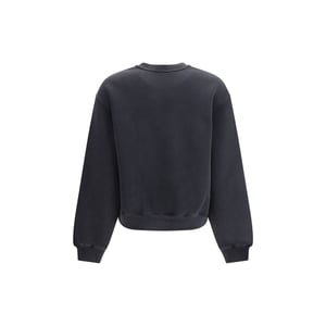Alexander Wang Schwarzes Baumwoll-Sweatshirt