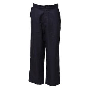 Levi's Marineblaue Gerade Hochtaillierte Chino Freizeit-Hose