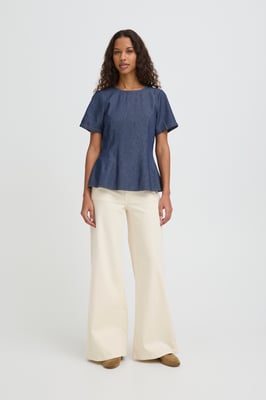 Jeanshemd IHTULLE Jeanshemd Tight fit