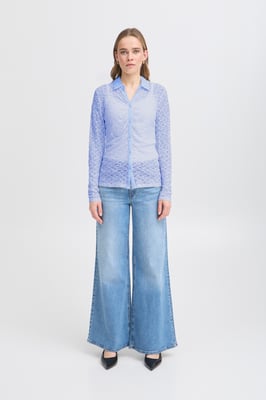 Langarm-Hemd IXLACEY Langarm-Hemd Slim fit