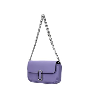 Marc Jacobs Lila Leder Umhängetasche