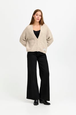 Langarm IHBLARISA Strickjacke Oversize fit