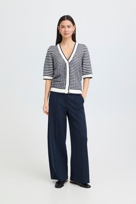 Kurzarm-Bluse IHARDINA Kurzarm-Bluse Loose fit