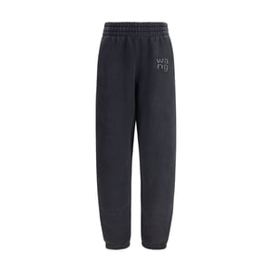 Alexander Wang Schwarze Baumwoll-Jogginghosen (Trainingshose)