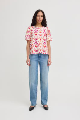 Kurzarm-Bluse IXHARPER Kurzarm-Bluse Regular fit