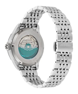 Aston Martin Aml Timeless Ts1 Herren Silberne Uhr MTTS1F504