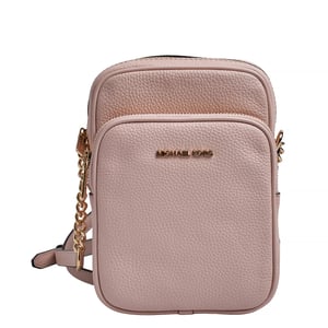 Damen Mittelgroße Leder-Schultertasche Jet Set Travel 35H3GTVC2L