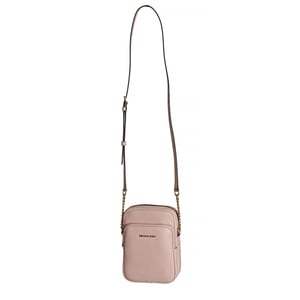 Damen Mittelgroße Leder-Schultertasche Jet Set Travel 35H3GTVC2L