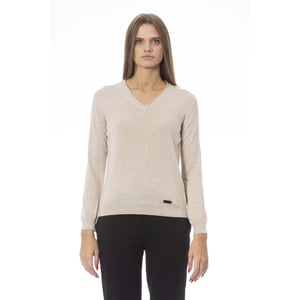Baldinini Trend Beige Polyamid Damenpullover