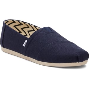 TOMS Alpargata Classic Baumwoll Herren Sneakers In Marineblau