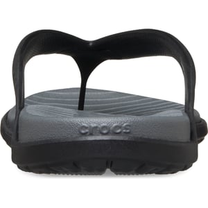 Crocs Coast Flip Polyurethan Herren Flip-Flops Schwarz/Schiefergrau