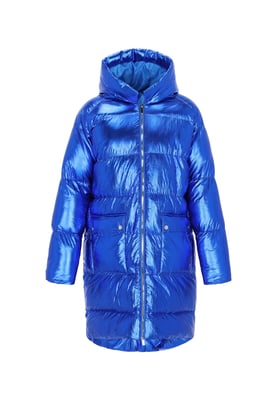 Faina Mantel Frauen Blau