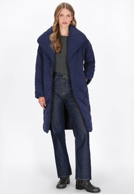 Dreimaster Mantel Frauen Marine
