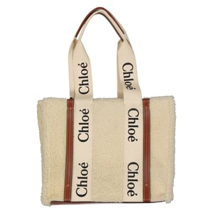 Chloé Woody Shearling Tragetasche