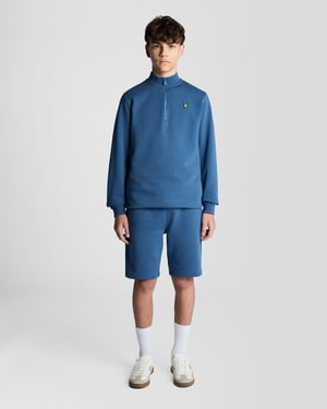 1/4 Zip Baumwollpullover