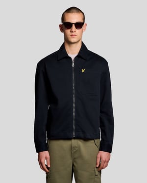 Leichte Enzym-Wasch-Overshirt