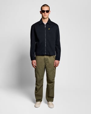 Leichte Enzym-Wasch-Overshirt