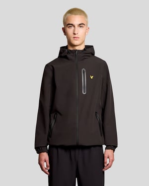 Sportliche wasserabweisende Kapuzenjacke