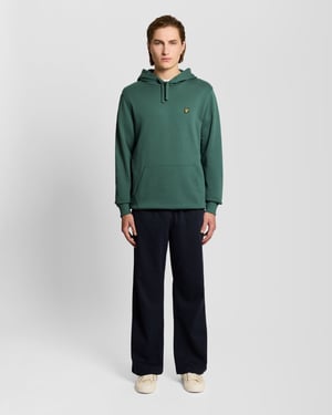 Loopback Baumwoll-Hoodie