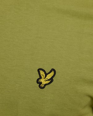 Ringer Baumwoll Rundhals-T-Shirt