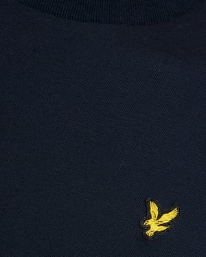 Fein gewobenes T-Shirt mit Baumwollspitzen