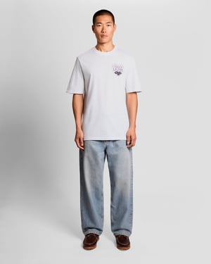 Brustgrafik T-Shirt