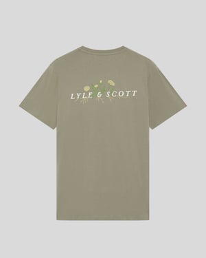 Botanisches Grafik-T-Shirt