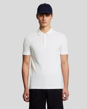 Pintuck-Bündchen-Poloshirt