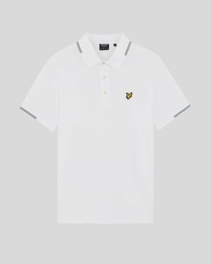 Feines Baumwoll-Poloshirt mit Spitzen
