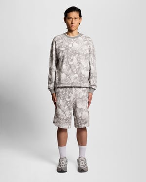 Industrielles Grafik-Sweatshirt