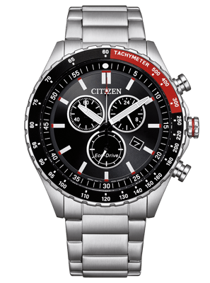 Citizen Silber Herren Armbanduhr AT2566-88E