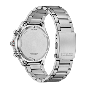 Citizen Silber Herren Armbanduhr AT2566-88E