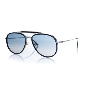 Tom Ford, schwarze Metall Tripp Pilotenbrille