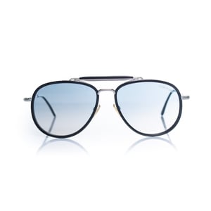 Tom Ford, schwarze Metall Tripp Pilotenbrille
