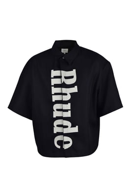 RHUDE Hemd Schwarz