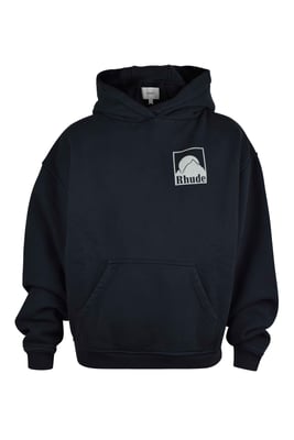 RHUDE Kapuzen-Sweatshirt Schwarz