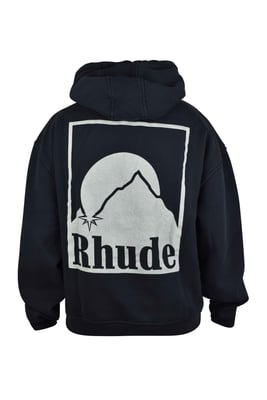 RHUDE Kapuzen-Sweatshirt Schwarz